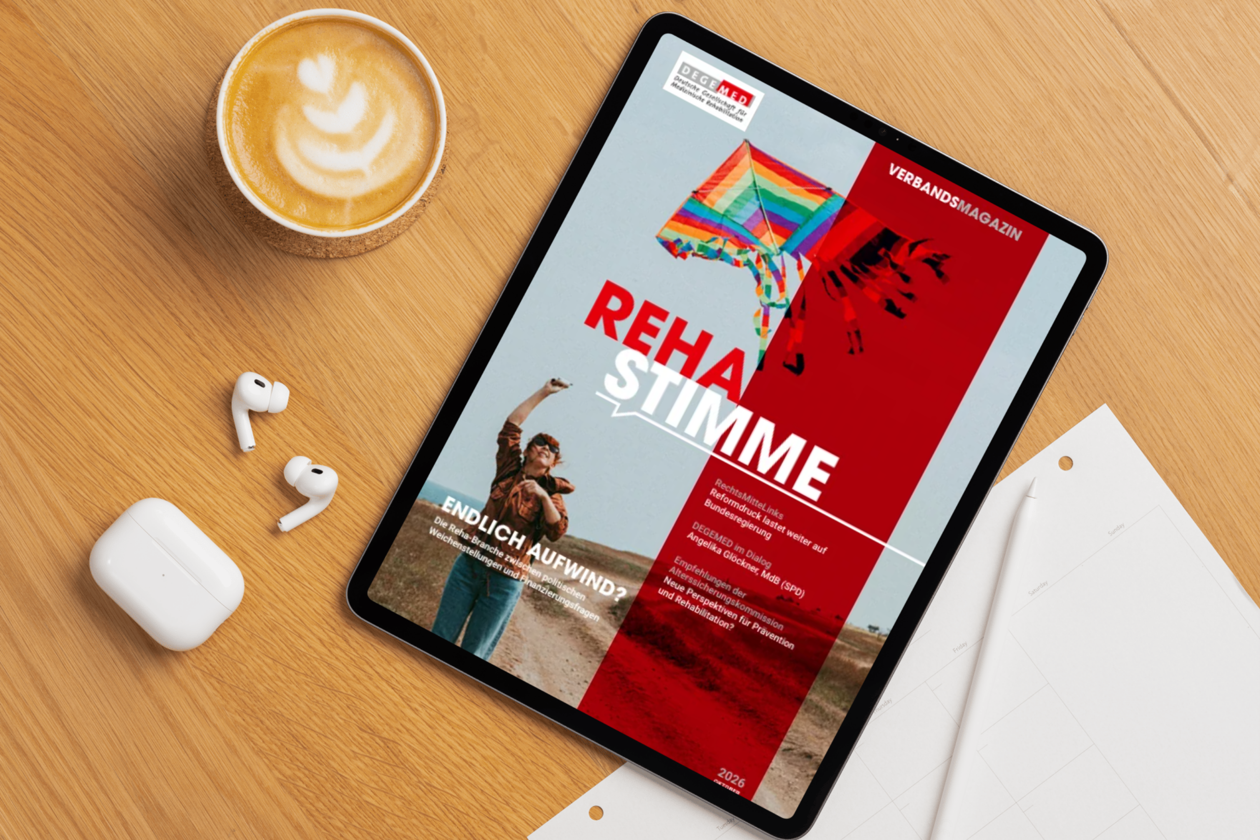 Endlich Aufwind? – Oktober-Ausgabe der RehaStimme erschienen!