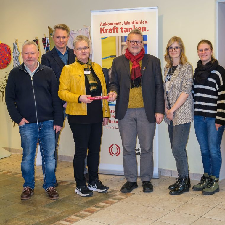 Staffelübergabe an Walter Krögner (SPD) in der Eltern-Kind-Fachklinik-Schuppenhörnle