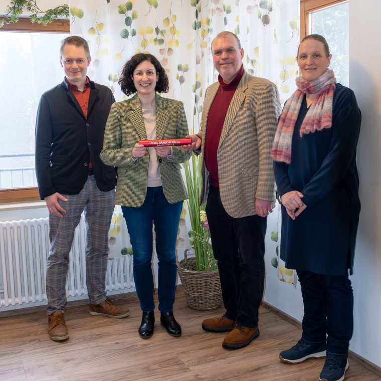 Staffelübergabe an Sarah Hagmann (Bündnis90/Die Grüne) in der Eltern-Kind-Fachklinik Tannenhof